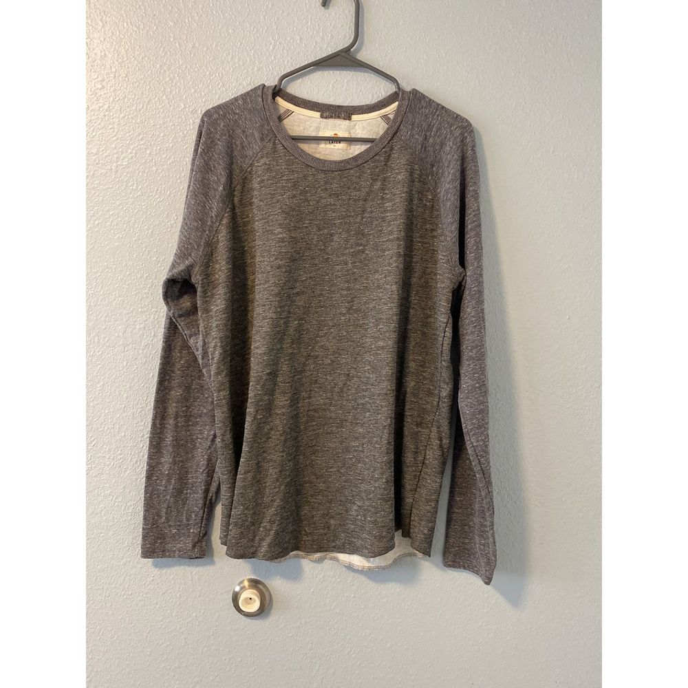 Marine Layer long sleeve baseball tee